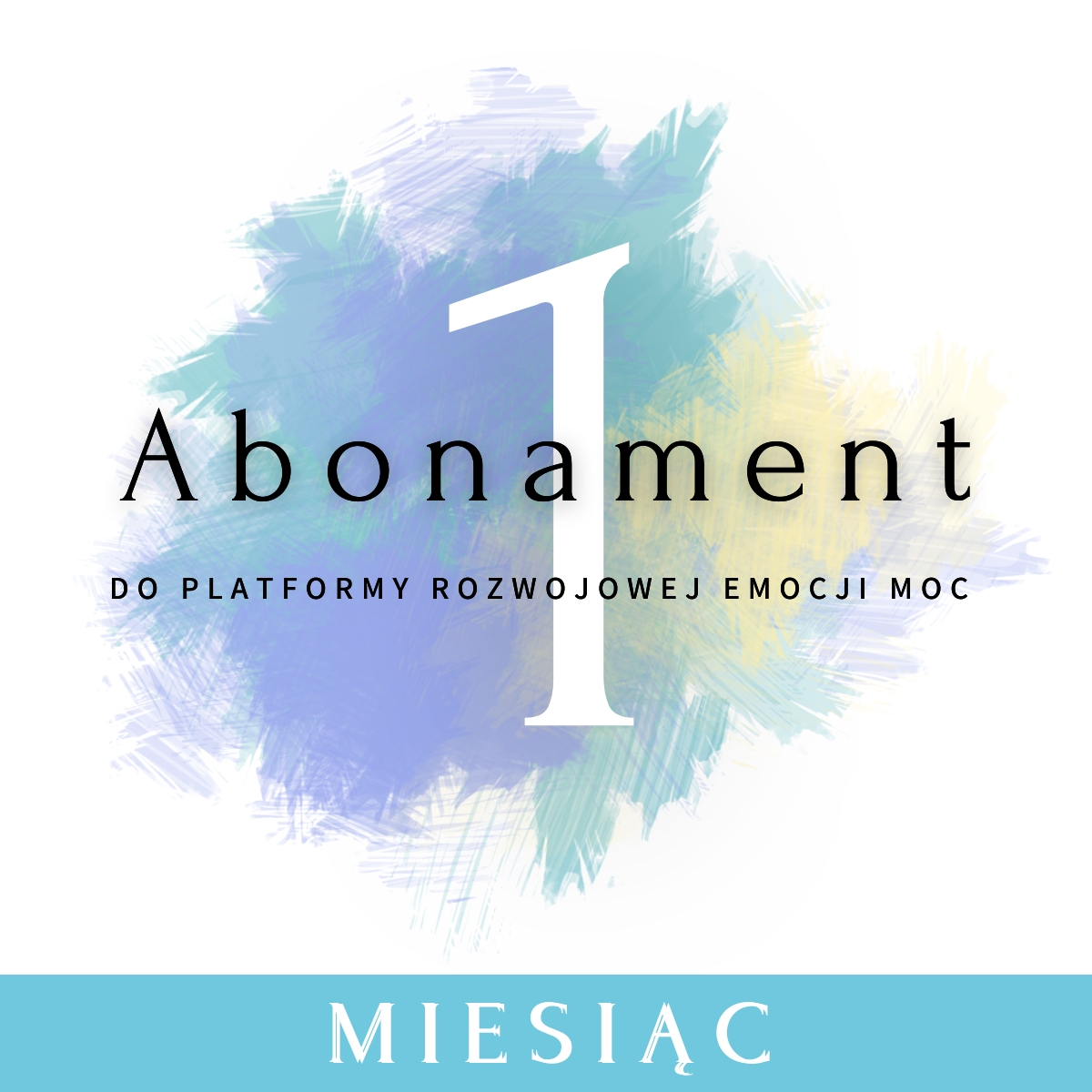 Abonament do platformy rozwojowej Emocji Moc - 1 miesiąc